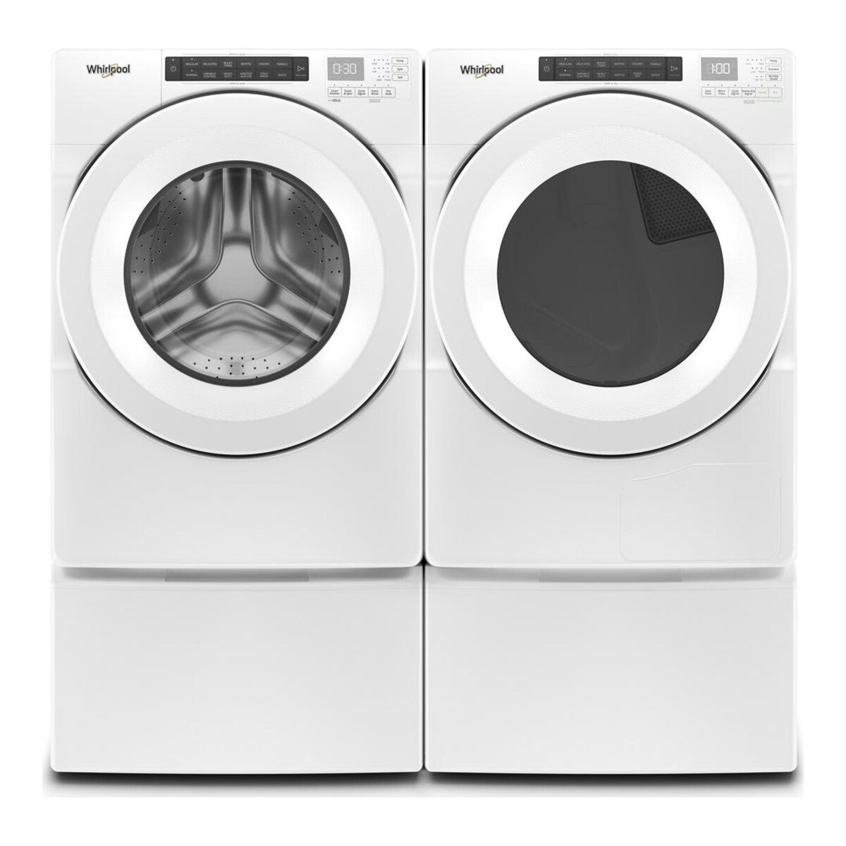 7.4 cu.ft Front Load Heat Pump Dryer with Intiutitive Touch Controls, Advanced Moisture Sensing