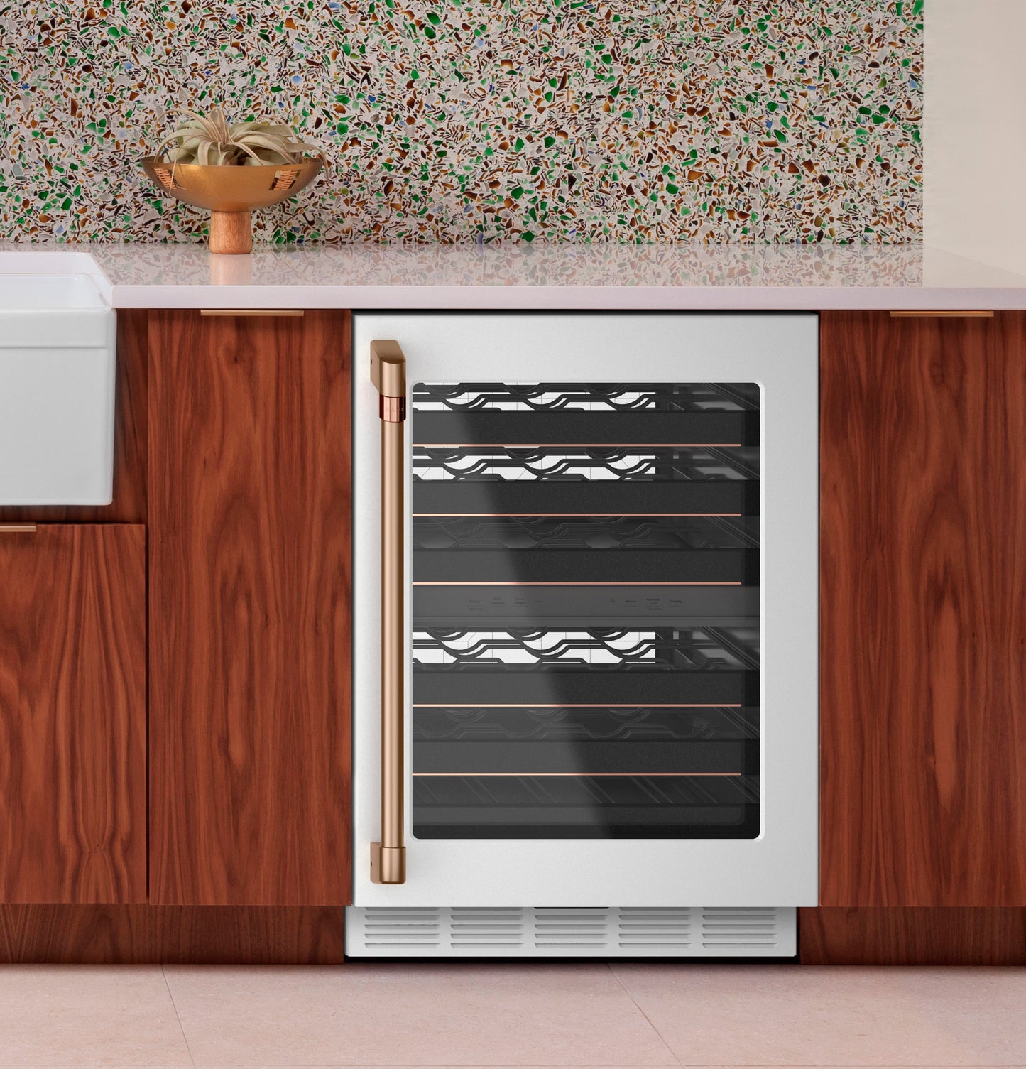 CAFÉ™ 46-Bottle Dual Zone Wine Cooler