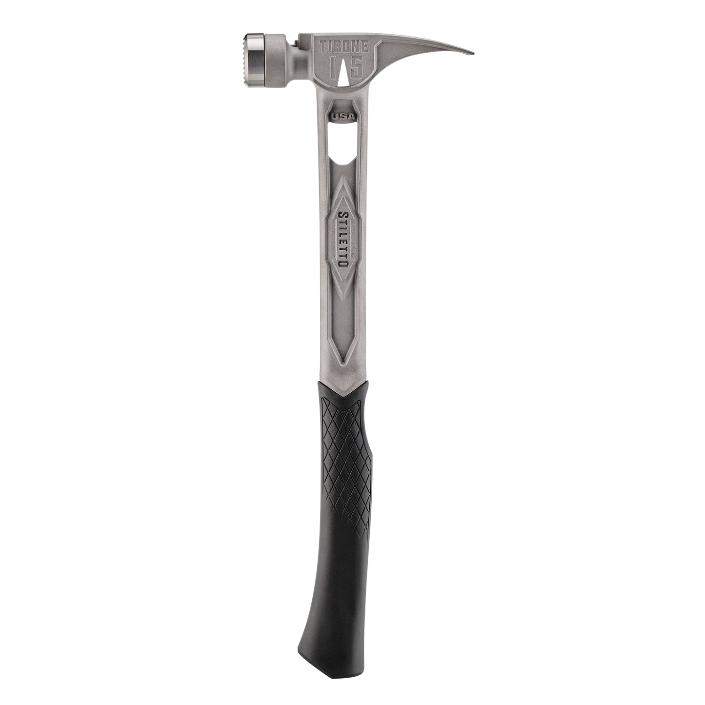 Stiletto TIBONE™ 15oz Milled/Curved Titanium Framing Hammer