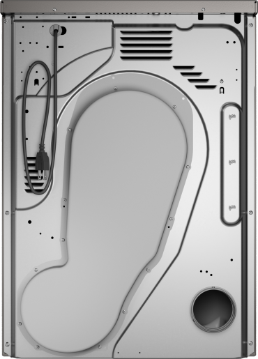 5-Series Tumble Dryer T5VXLT Load Capacity: 24.3 lb - Titanium