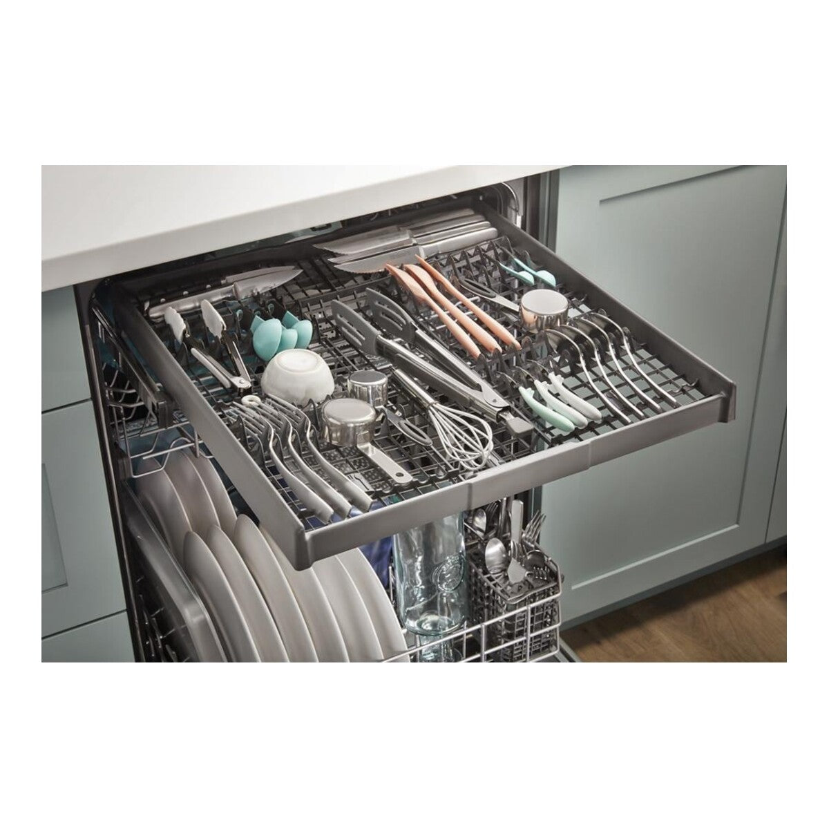 24” Stainless Steel Dishwasher with AI Intelligent Wash - 47 dBA