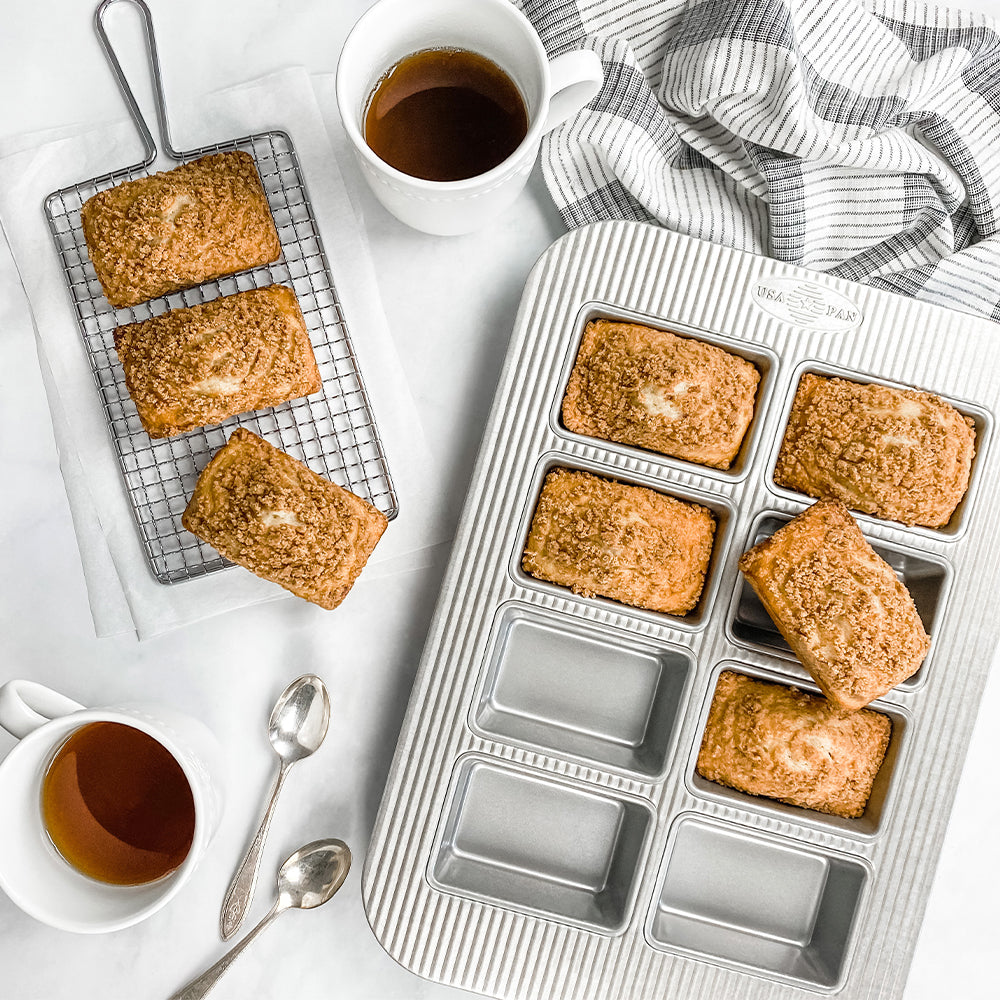 USA PAN 8 Well Mini Loaf Pan