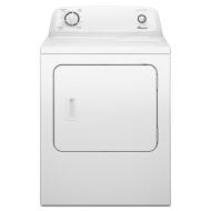 White top load gas dryer with control knobs and door handle in Dryers, Appliances, and Washers & Dryers collections