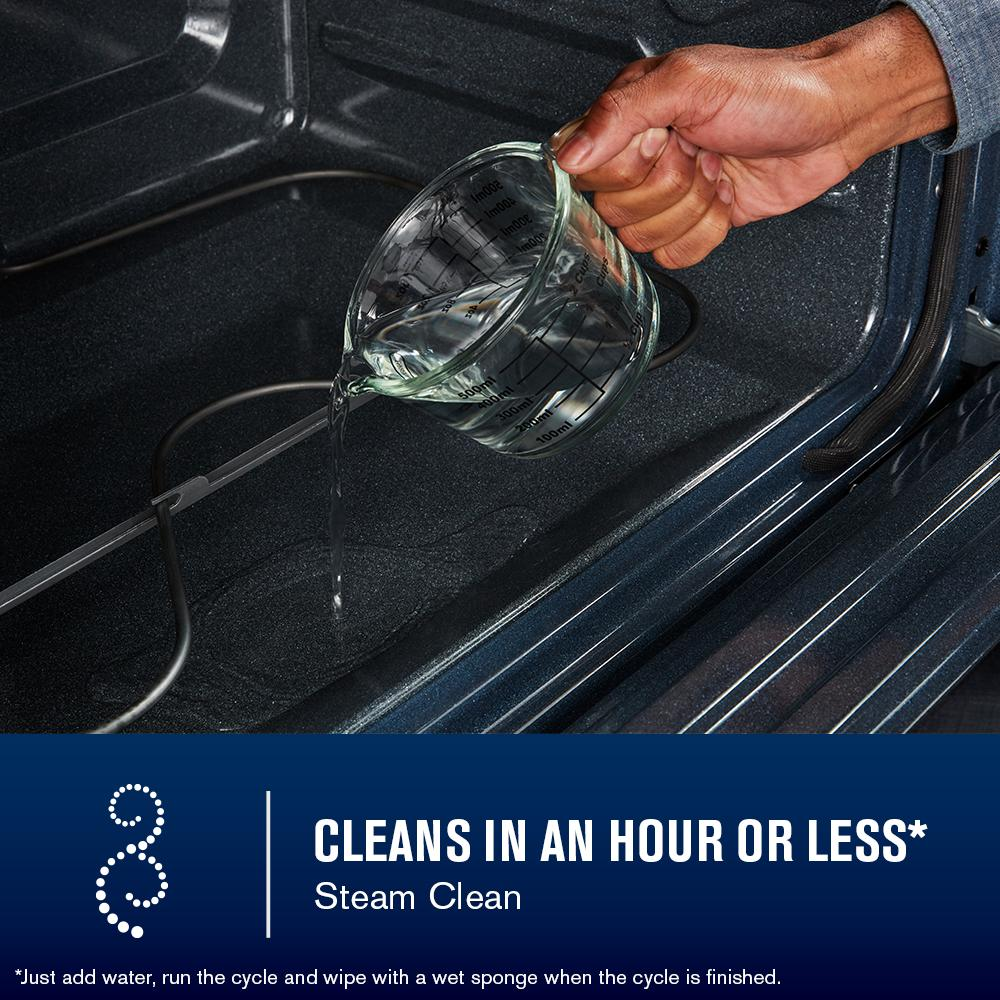 30-Inch Wide Electric Range With Steam Clean - 5.3 cu. ft.