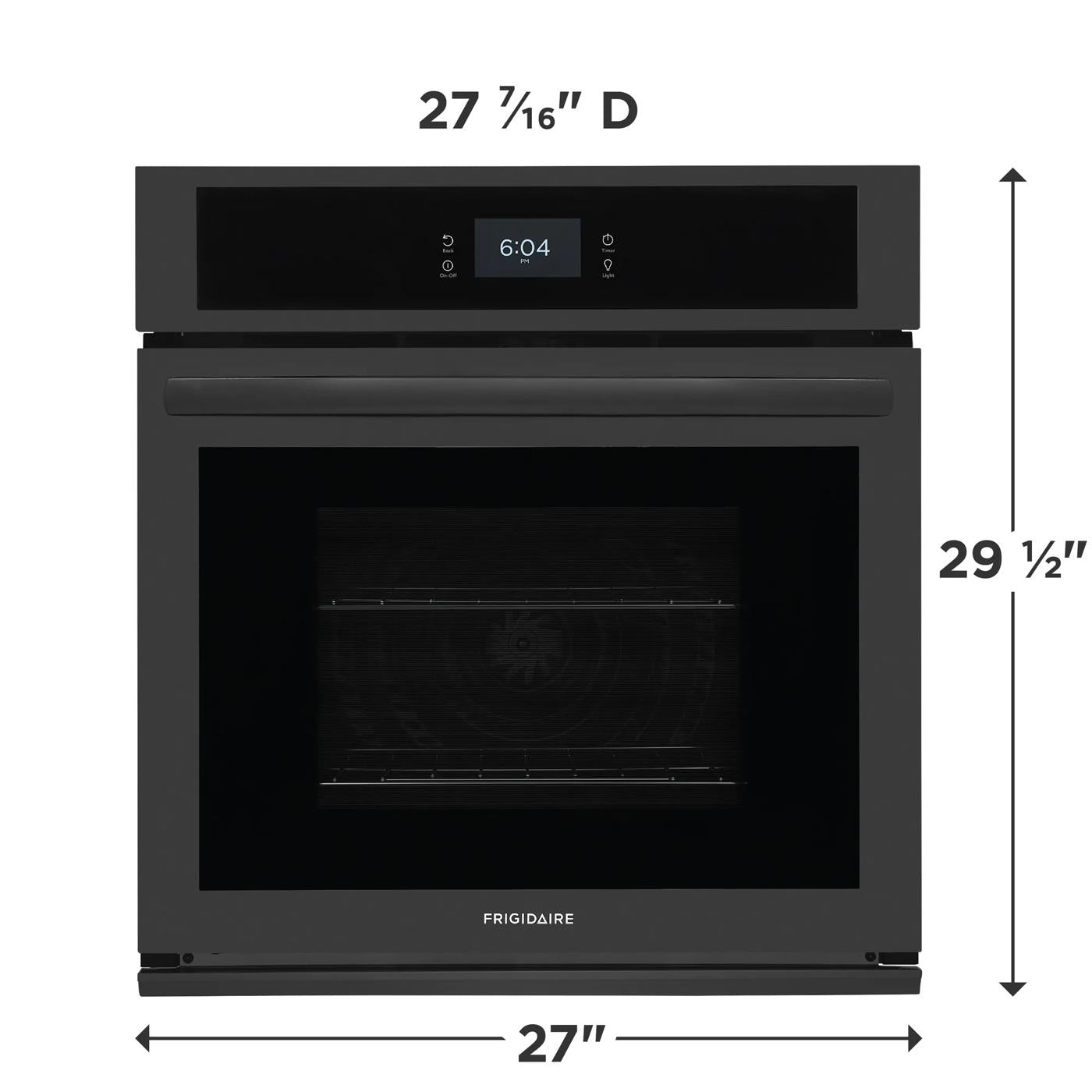 27" Single Electric Wall Oven with Fan Convection