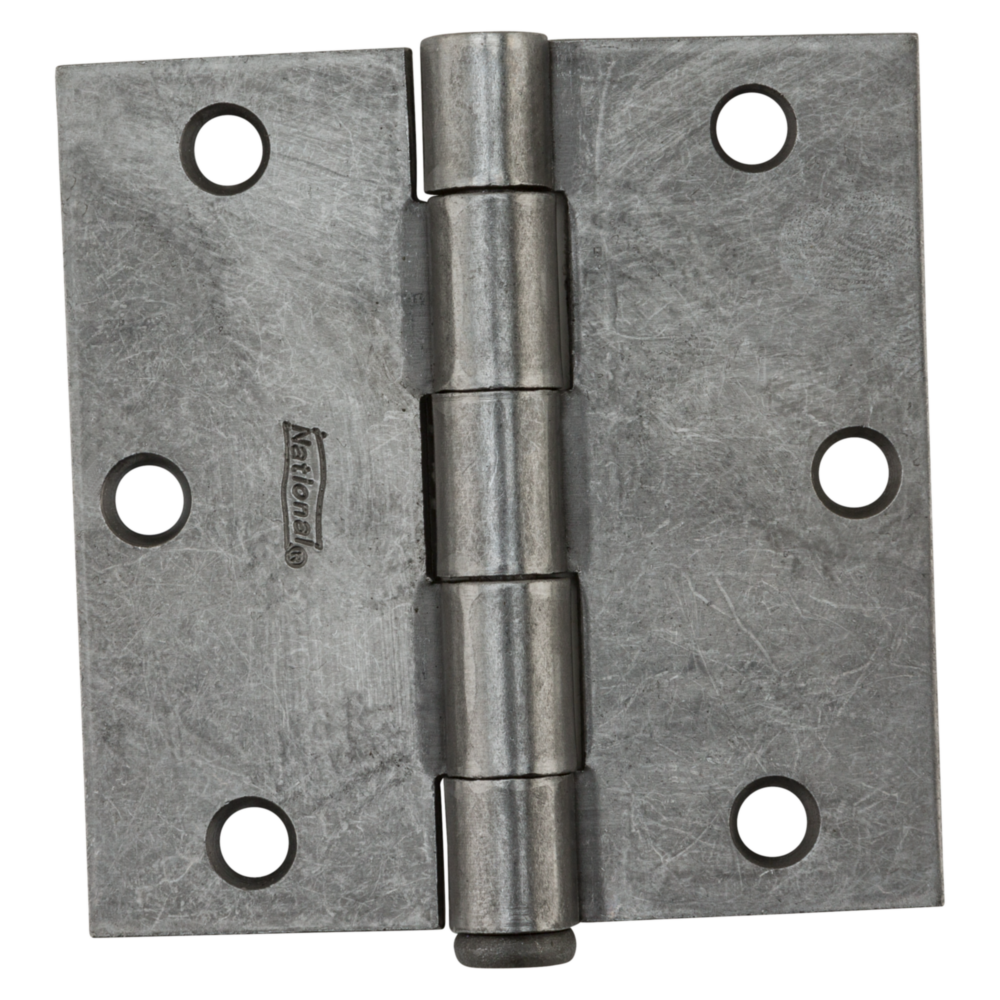 Steel removable pin broad hinge with six mounting holes for door hardware and home improvement projects under $50