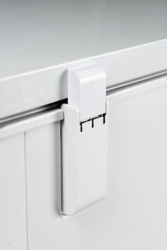 5 Cuft Chest Freezer, 1 Basket, Up Front Temp Control, 5 Yr Warranty