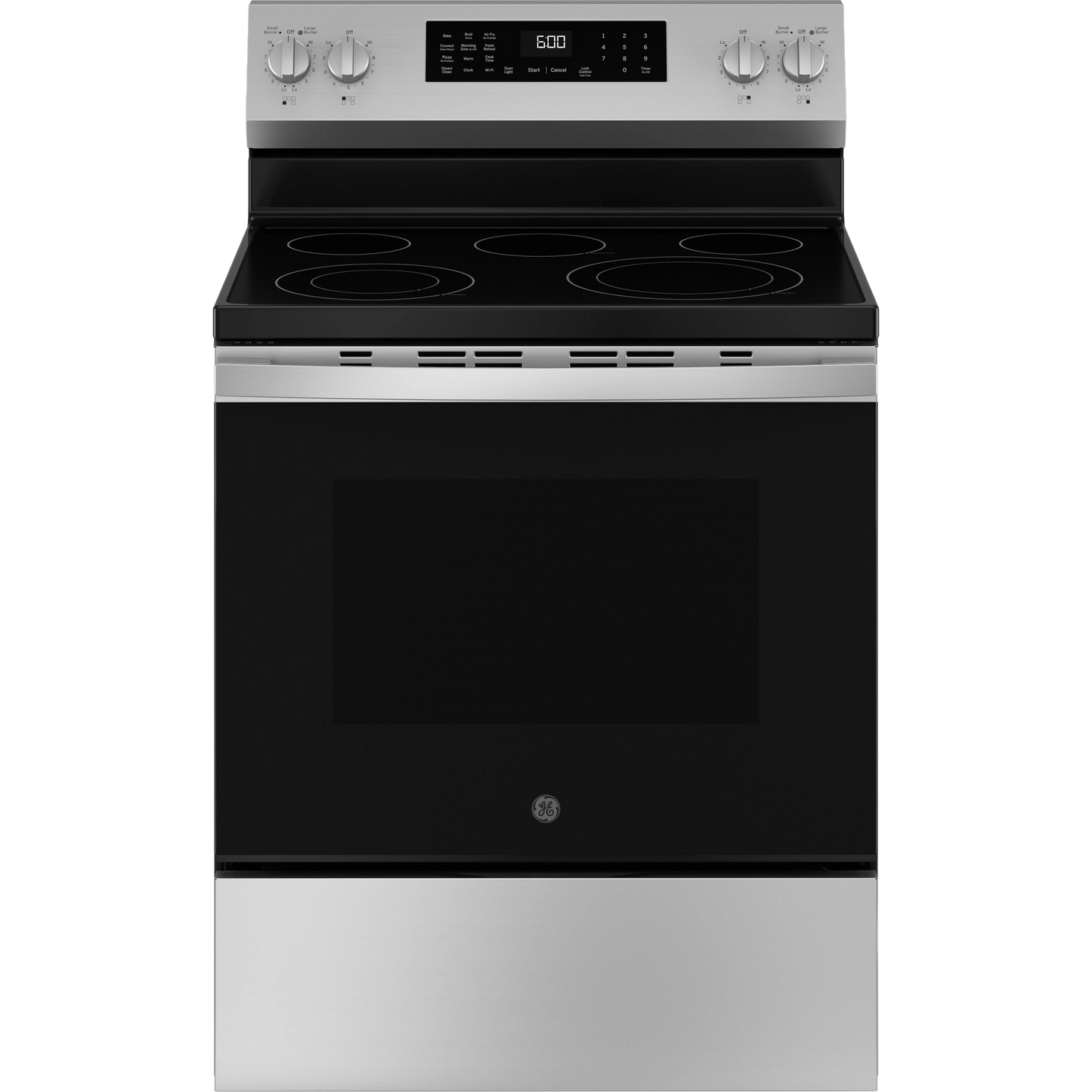 GE® ENERGY STAR® 30" Free-Standing Electric Convection Range with No Preheat Air Fry and EasyWash™ Oven Tray