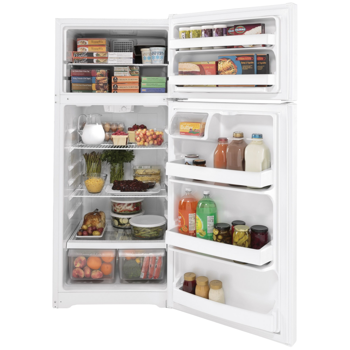 GE® 17.5 Cu. Ft. Top-Freezer Refrigerator