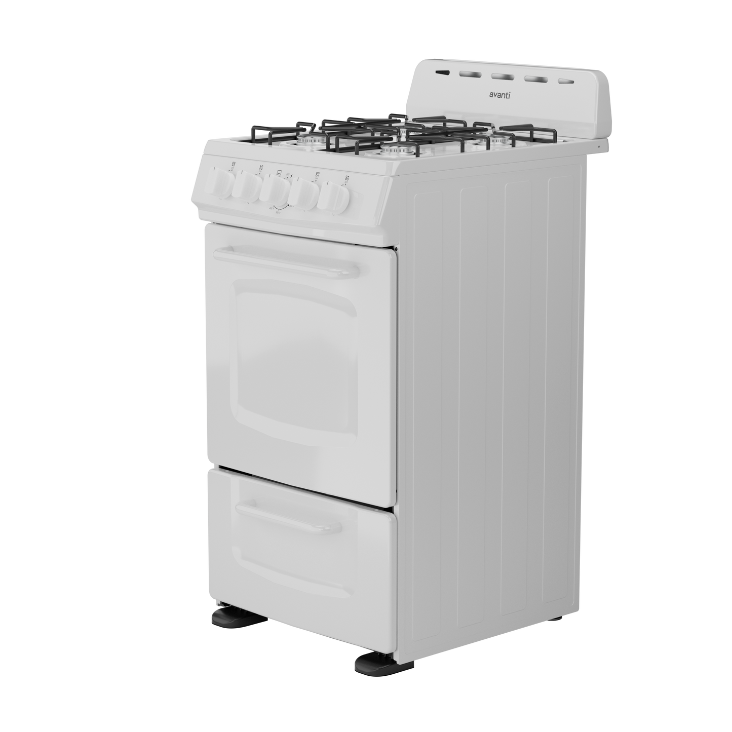 Avanti 20" Gas Range Oven - White