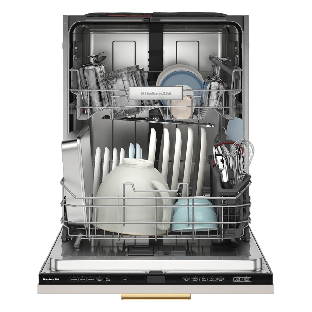 KitchenAid® 44 dBA Panel-Ready Two-Rack Flush Dishwasher with Door-Open Dry System