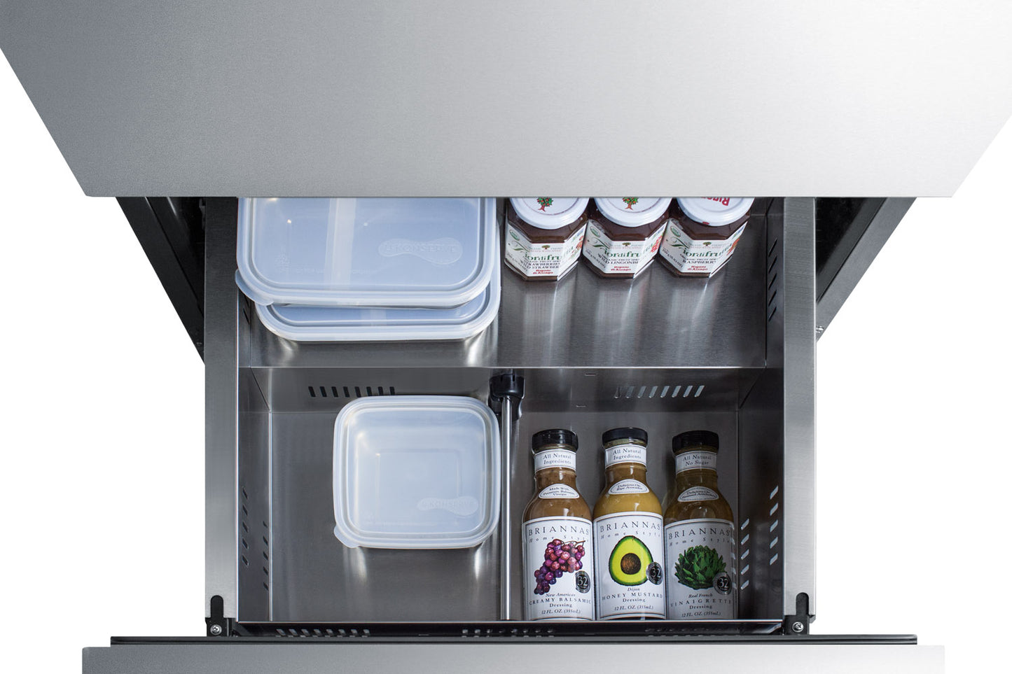 24" Wide 2-Drawer All-Refrigerator, ADA Compliant
