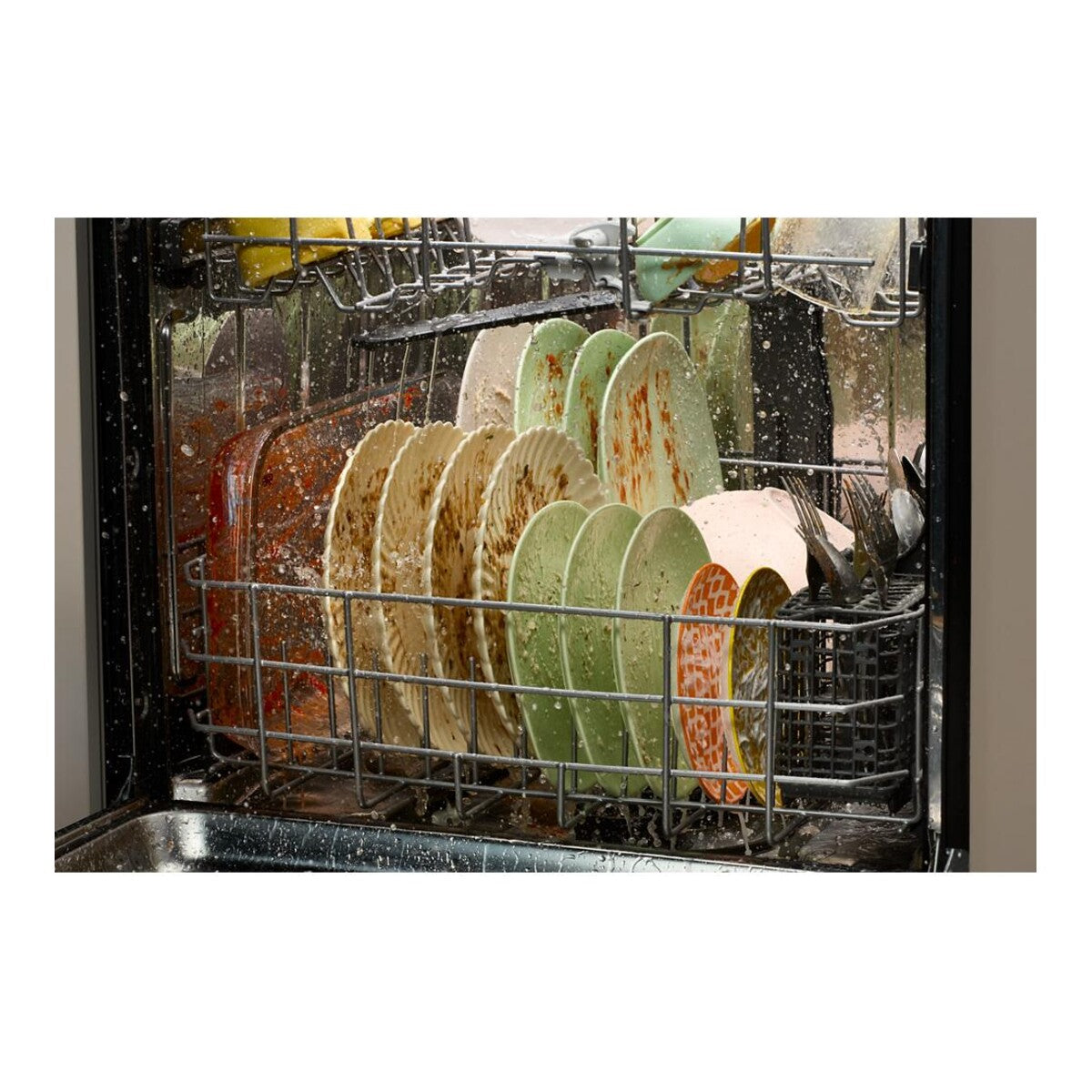 24” Stainless Steel Dishwasher with AI Intelligent Wash - 47 dBA