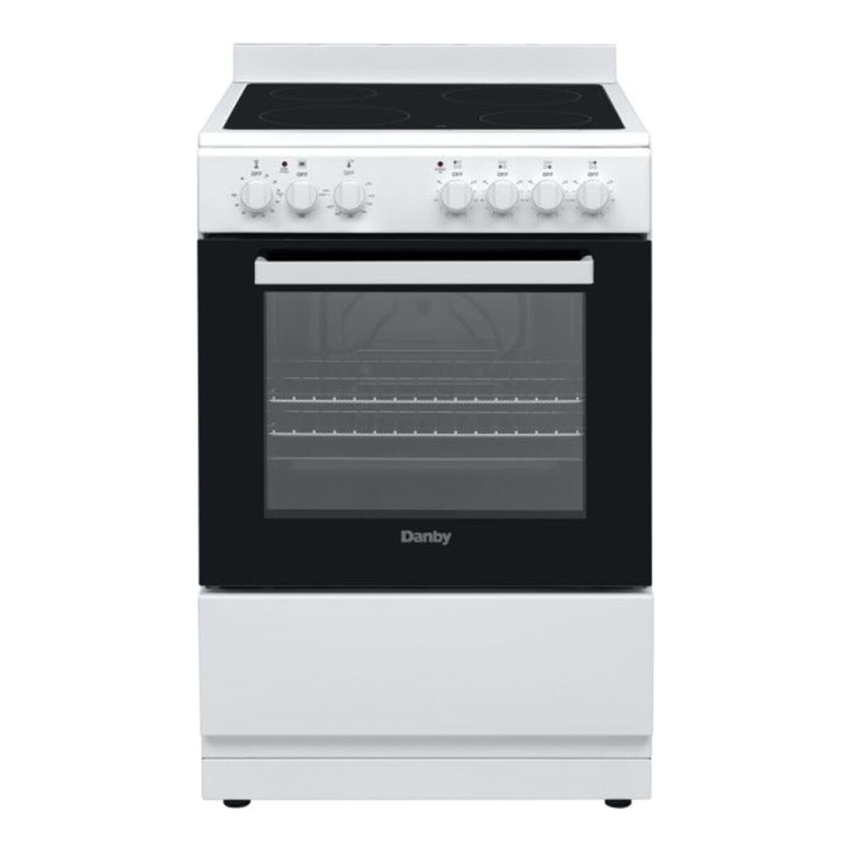 Danby 24" Wide Electric Range in White - DER24V1W