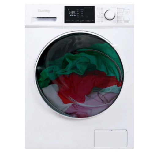 2-In-1 Laundry Combo, 16 Wash/Dry Programs, Digital Display, SS Interior