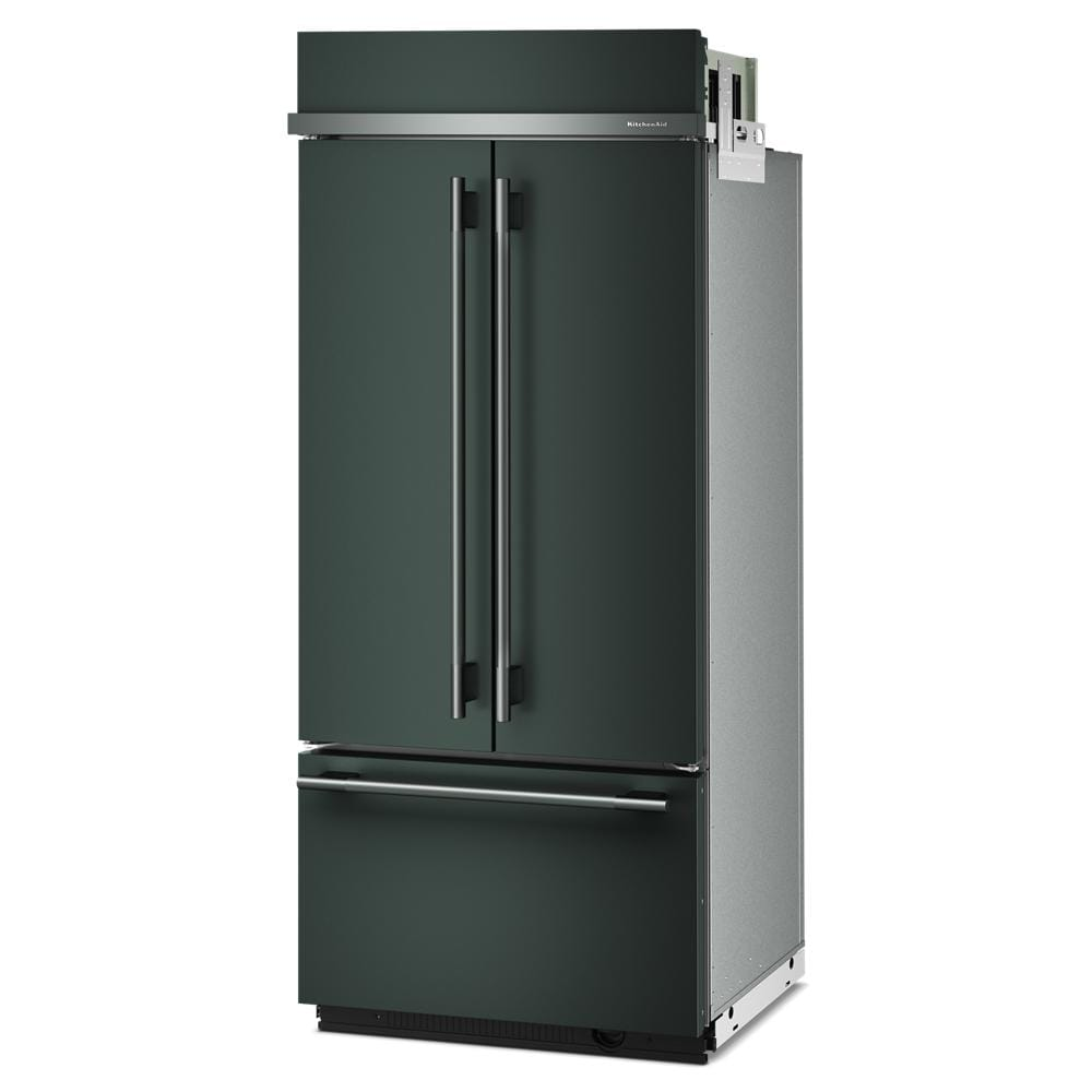 20.8 Cu. Ft. 36" Built-In French Door Bottom Mount Refrigerator with Platinum Interior