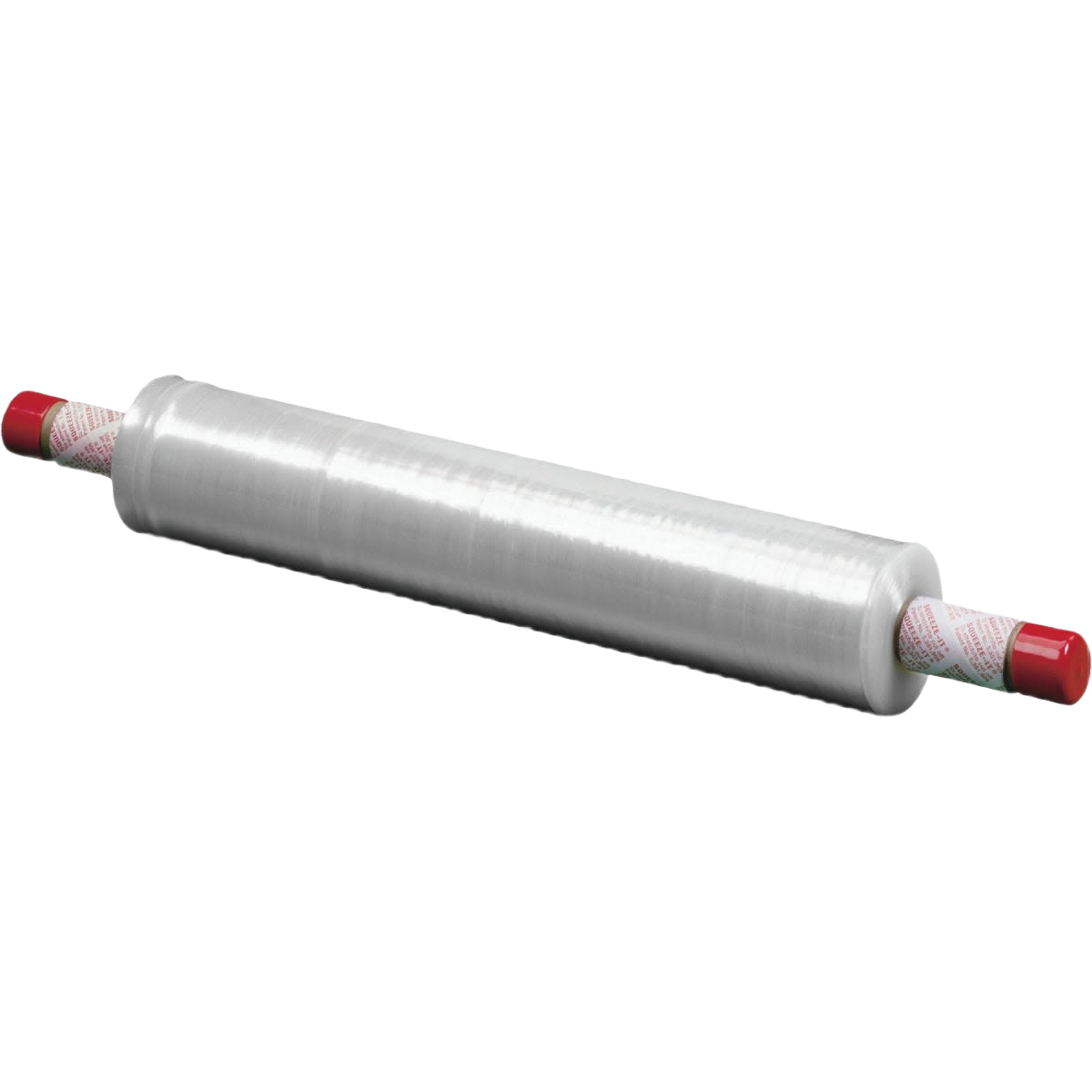 Clear stretch wrap film roll with built-in handle for easy wrapping in tape and home improvement supplies under $50 collections