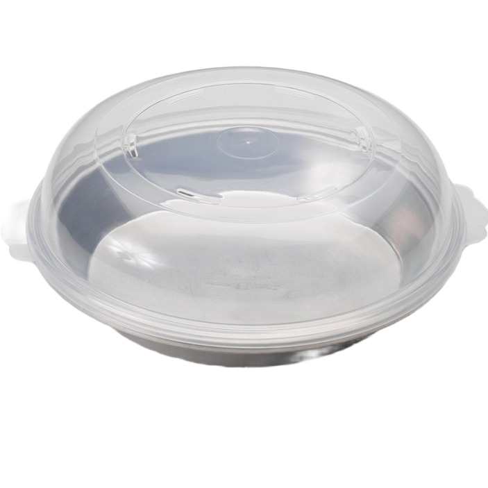 Clear high dome plastic cover designed for 10-inch pie pans in kitchenware and bakeware collections under $50