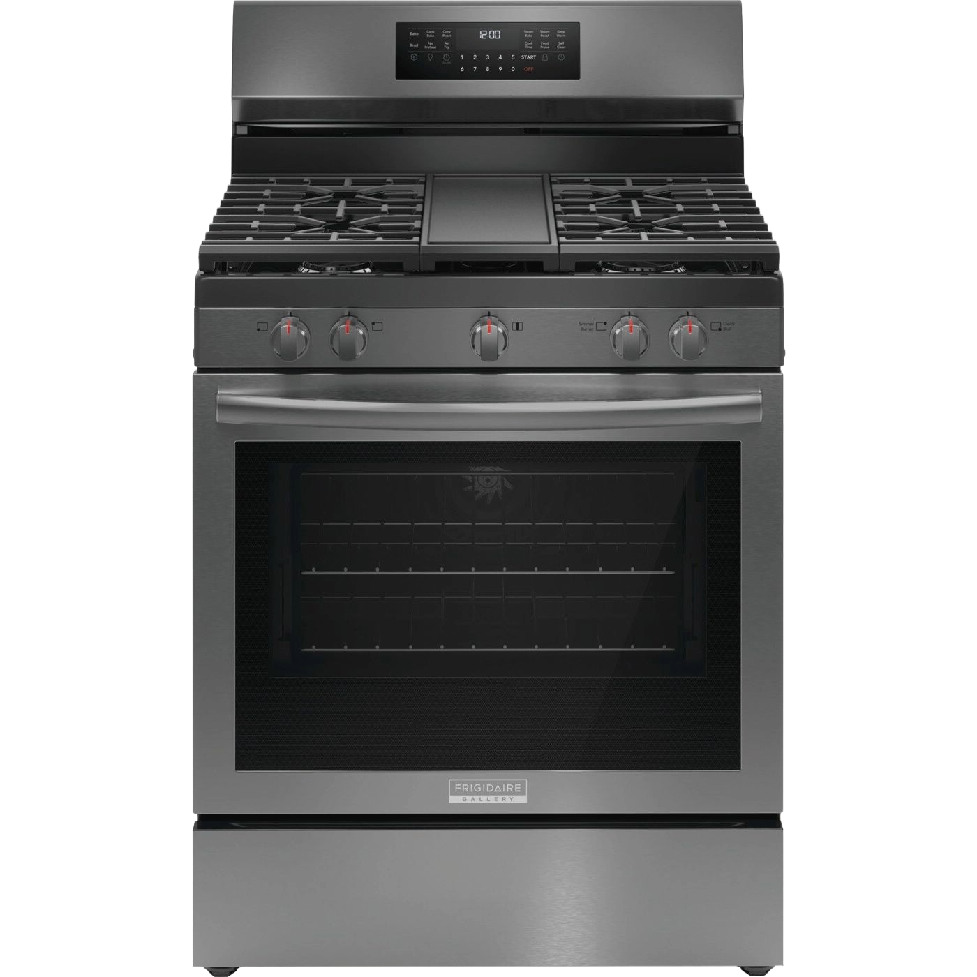 30" Rear Control Gas Range with Total Convection
