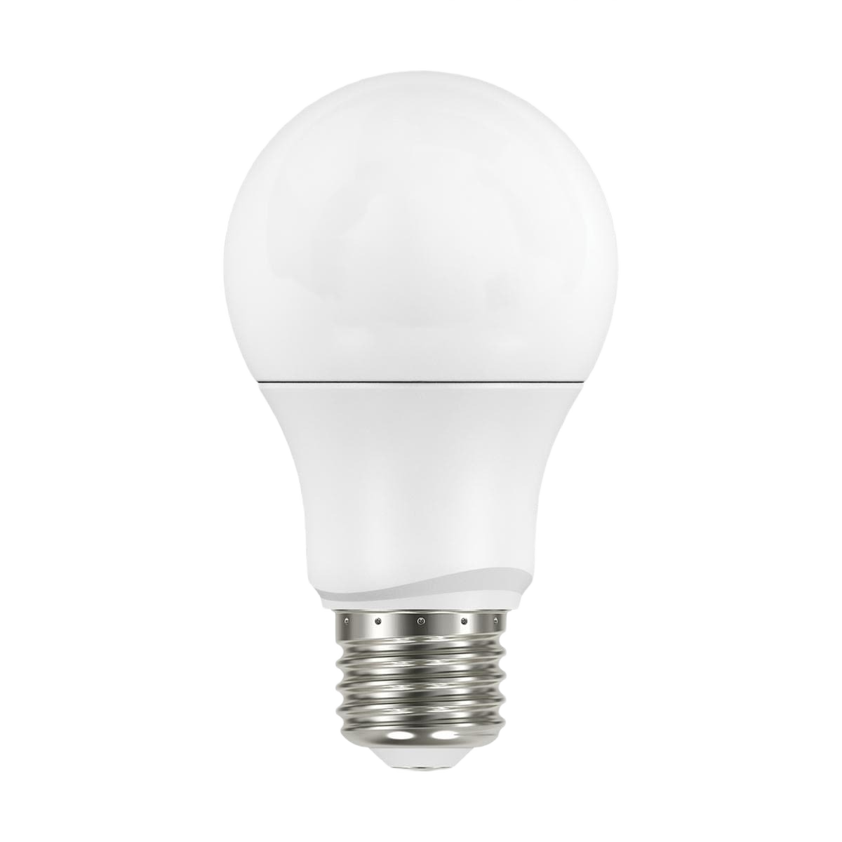 White LED bulb with medium base, energy-efficient lighting solution for home improvement and electrical projects under $50