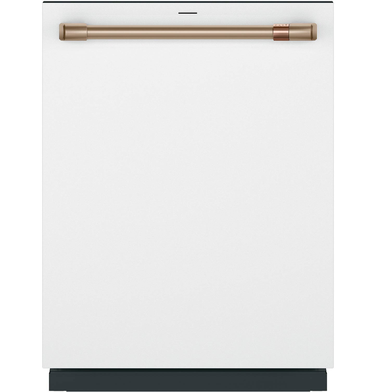 Built-in smart dishwasher in white with bronze handle from dishwashers and kitchen appliances collection