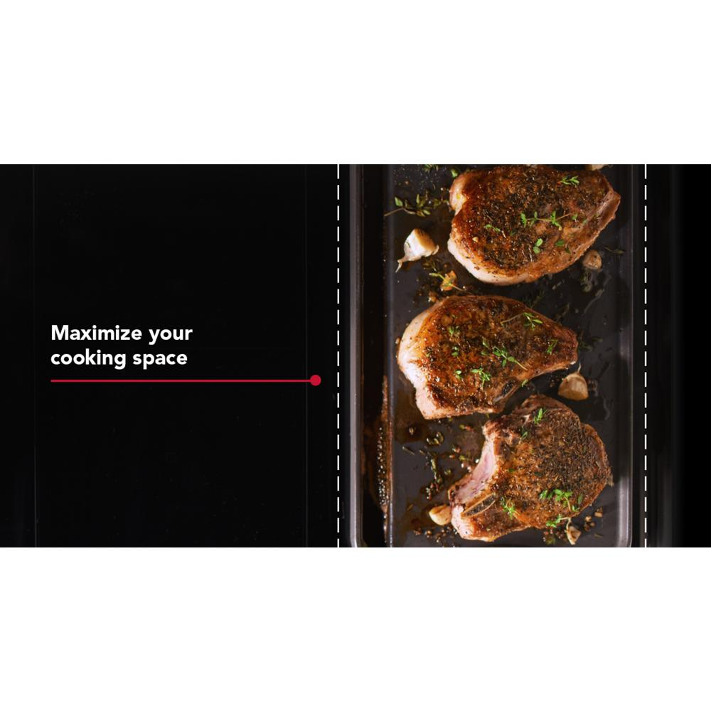 48-Inch 6-Element Induction Freestanding Commercial-Style Range with Griddle