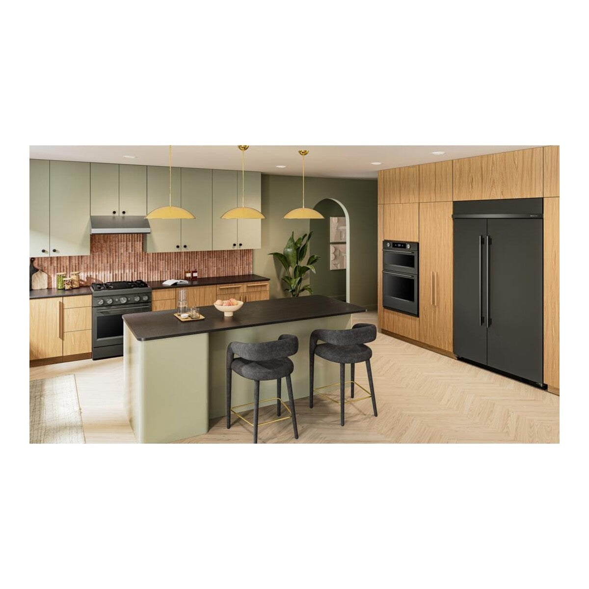 30-inch Smart Electric Combo Wall Oven with Assisted Cooking Modes - Black Ore