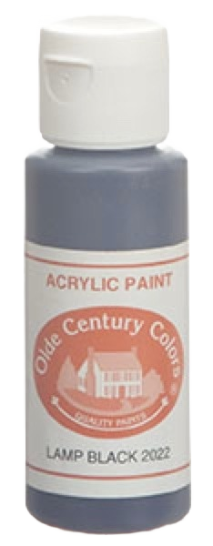 Small bottle of black acrylic latex paint for home improvement in Specialty Paint and Paint & Supplies collections under $50