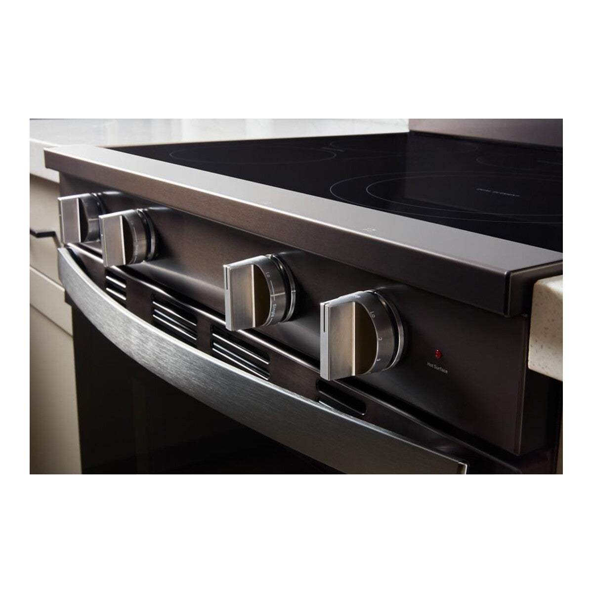 30-inch Electric Smart Range with Advanced Air Cooking Technology and WipeClean™ Coating