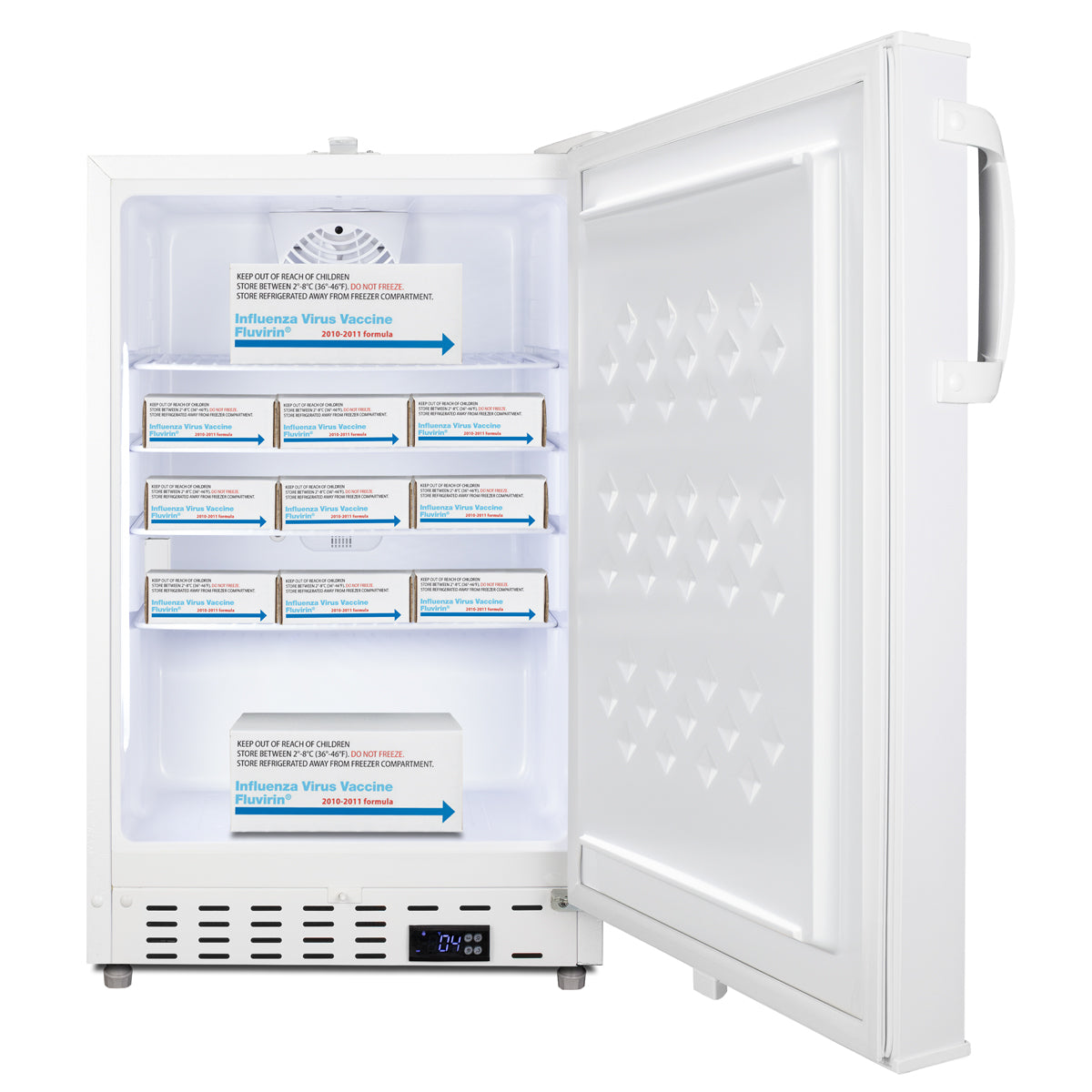 20" Wide Built-In Healthcare All-Refrigerator, ADA Compliant