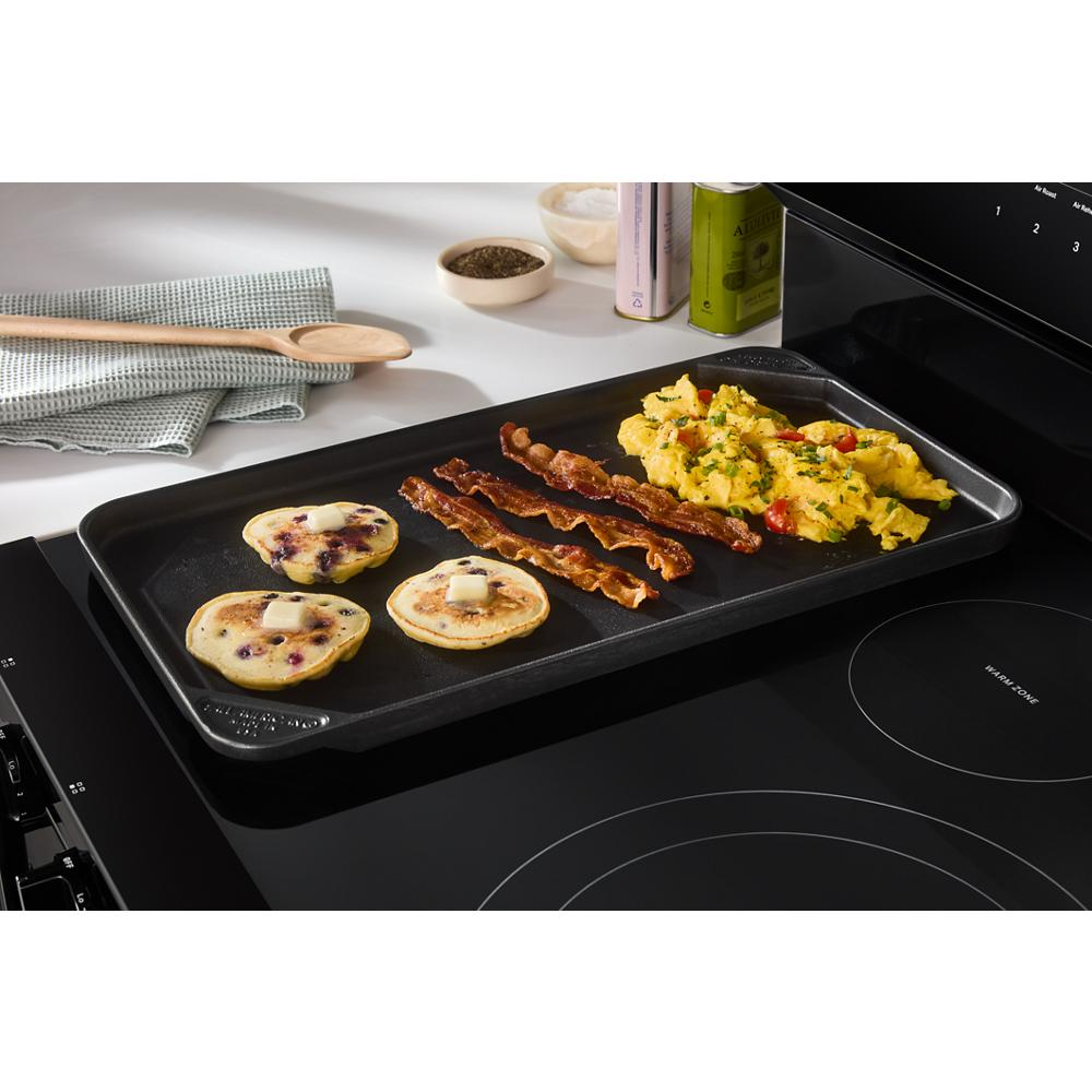 30-inch Electric Smart Range with Air Cooking Technology, No Preheat Air Fry, High Speed Preheat Oven, WipeClean™ Coating, and Steam/Self Clean