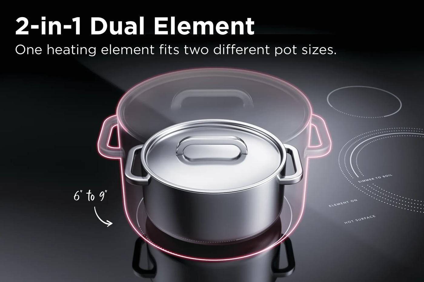 30" Front Control Electric Range with Air Fry