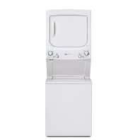 GE Unitized Spacemaker® ENERGY STAR® 3.9 cu. ft. Capacity Washer with Stainless Steel Basket and 5.9 cu. ft. Capacity Gas Dryer