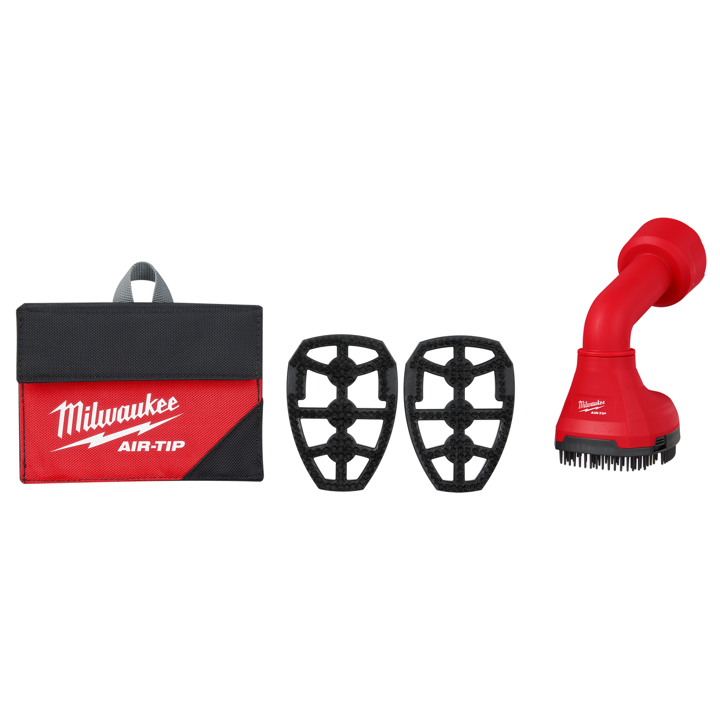 Milwaukee AIR-TIP™ Swiveling Palm Brush