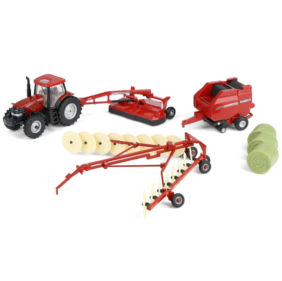 TOMY ERTL Case IH Haying 1/64 Set