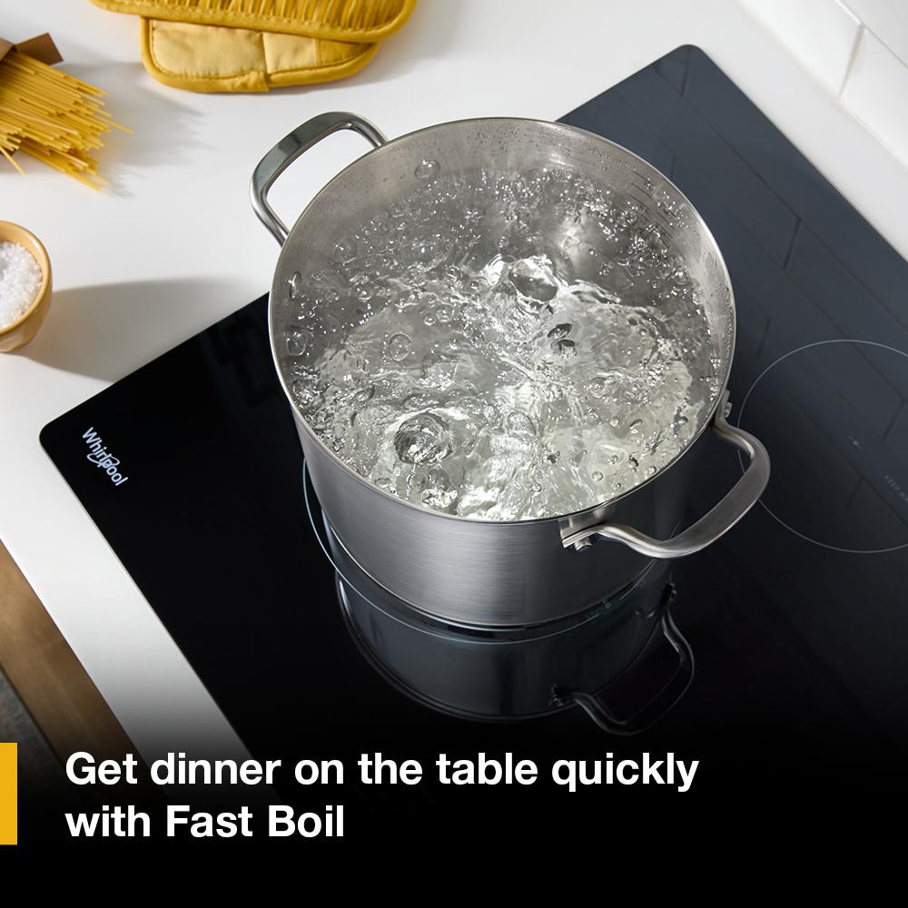 30" Induction Cooktop with WipeClean™ Coating - 4 Elements
