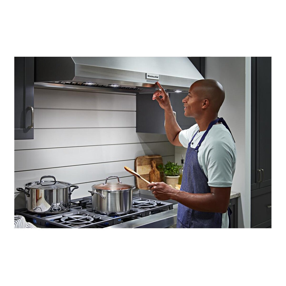 48'' 585 or 1170 CFM Motor Class Commercial-Style Wall-Mount Canopy Range Hood