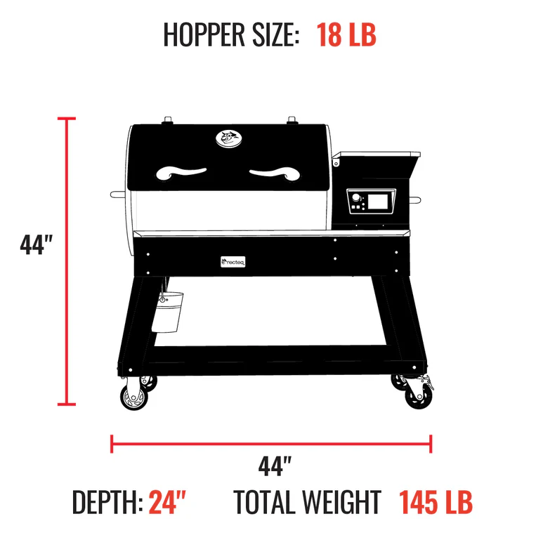 recteq Deck Boss 900 Pellet Grill
