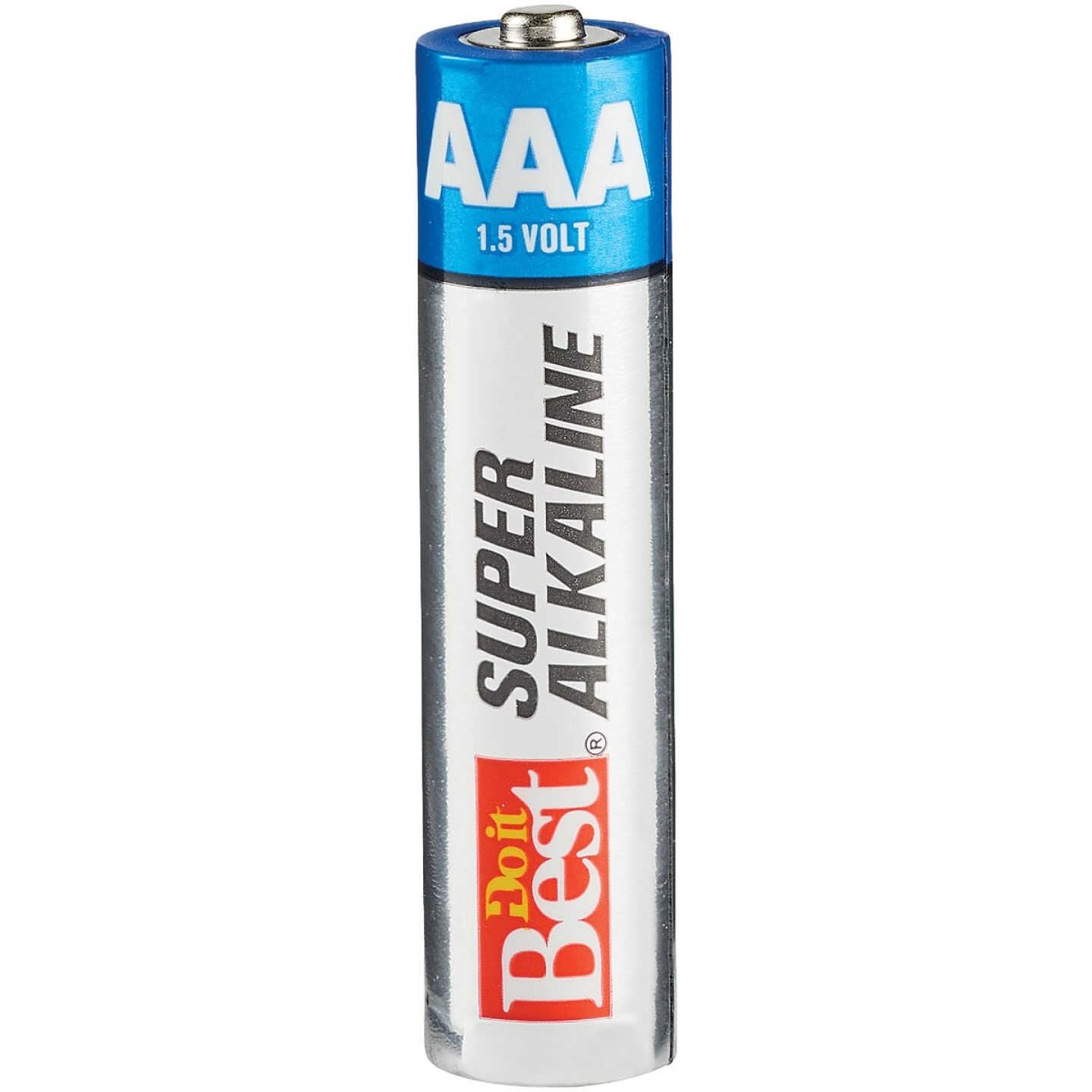 Single AAA alkaline battery with 1.5 volts for reliable power in tools and home improvement devices
