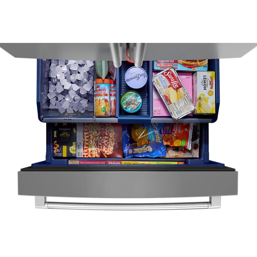 Maytag® 31 Cu. Ft. XL Capacity French Door Bottom Mount Refrigerator with Ice + Water
