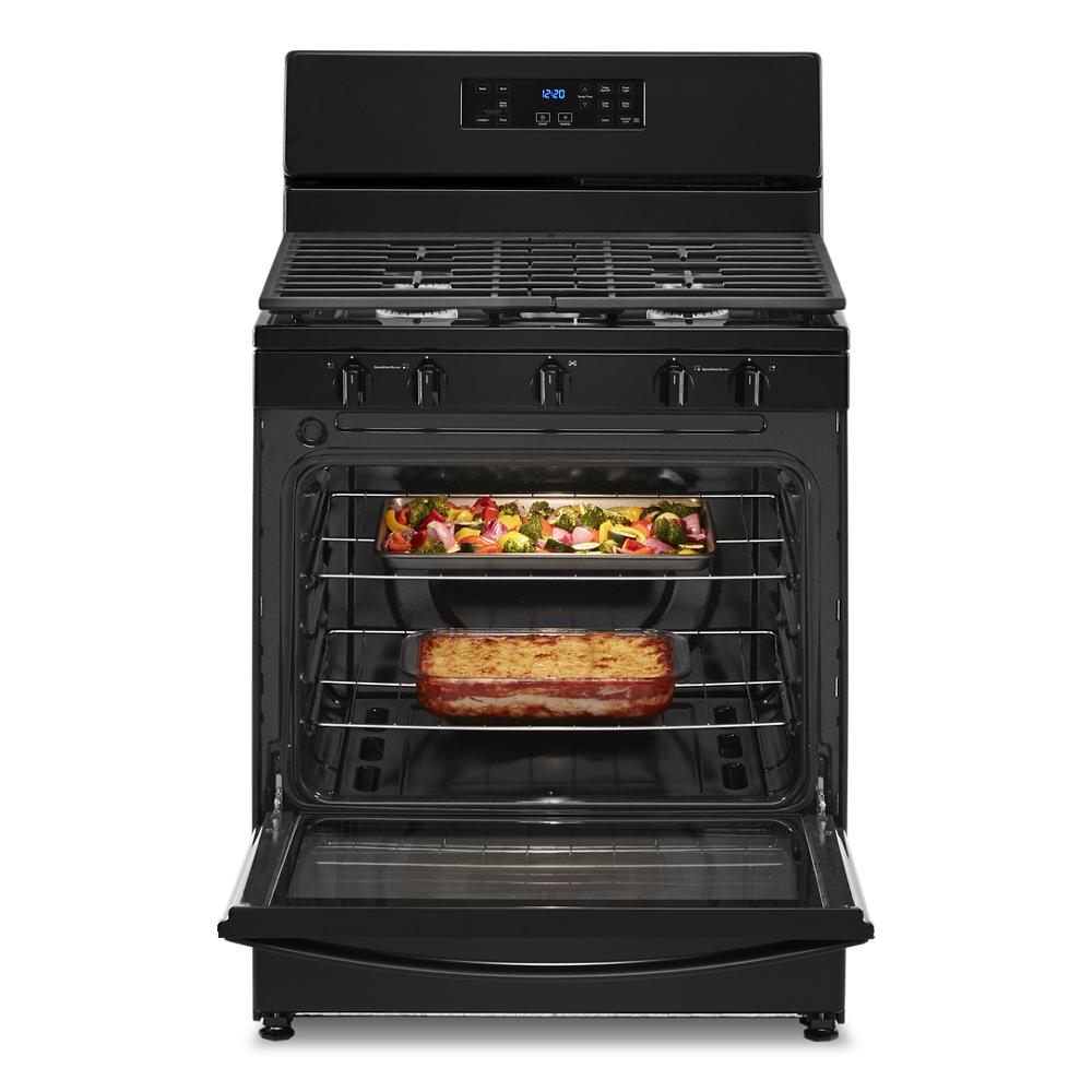 5.1 Cu. Ft. Freestanding Gas Range with Edge to Edge Cooktop