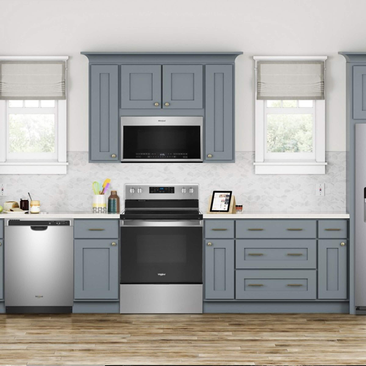 33-inch Wide Side-by-Side Refrigerator - 21 cu. ft.