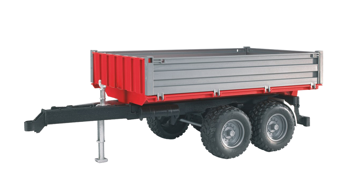 Bruder Tipping Trailer With Grey Sides