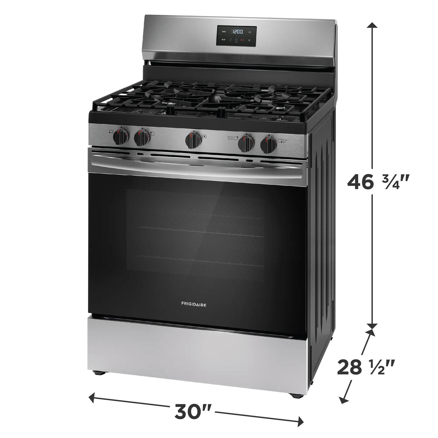 30" Gas Range