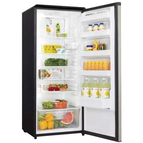 11 CuFt. All Refrigerator, 4 Slide Out Glass Shelves, Crisper, Worktop