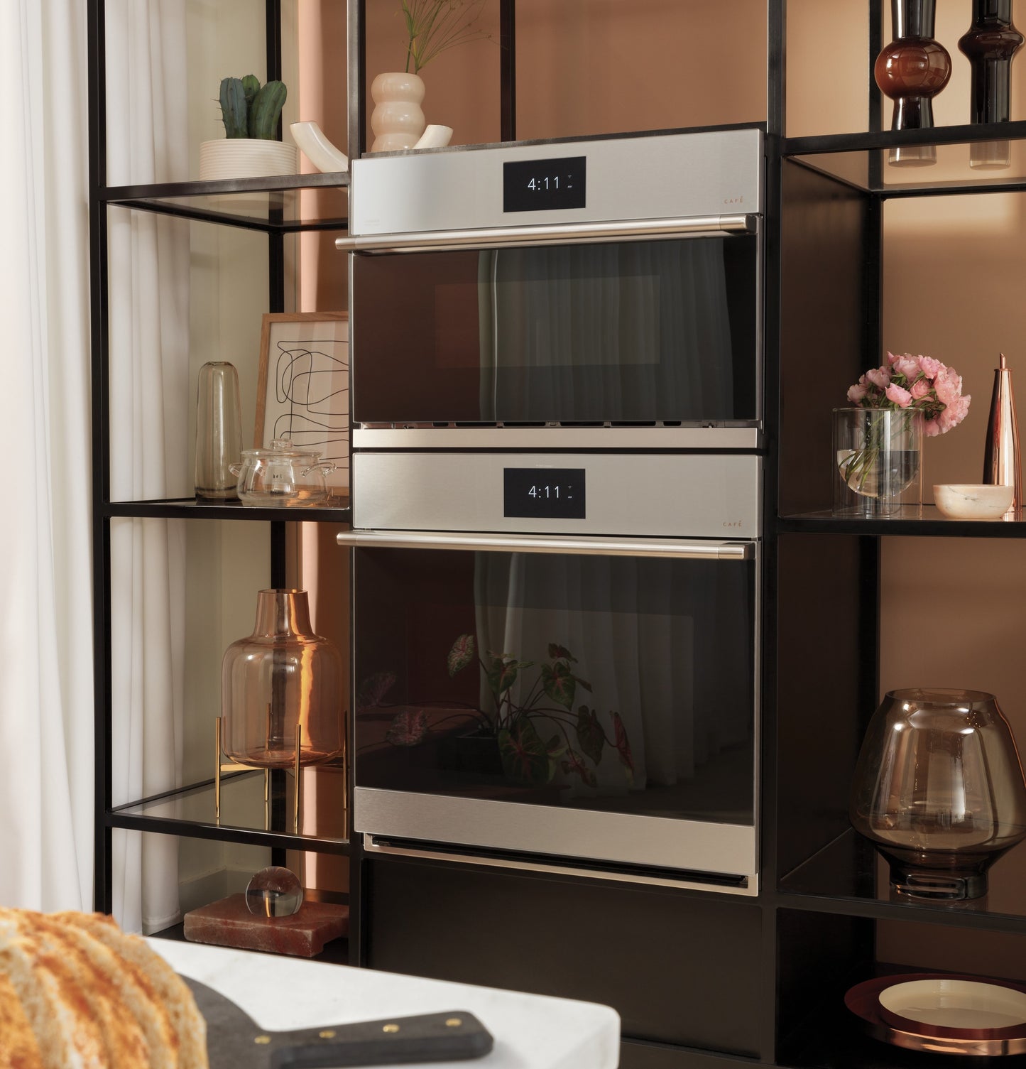 CAFÉ™ 30" Custom Speed Cook Oven with 120V Advantium® Technology in Platinum Glass