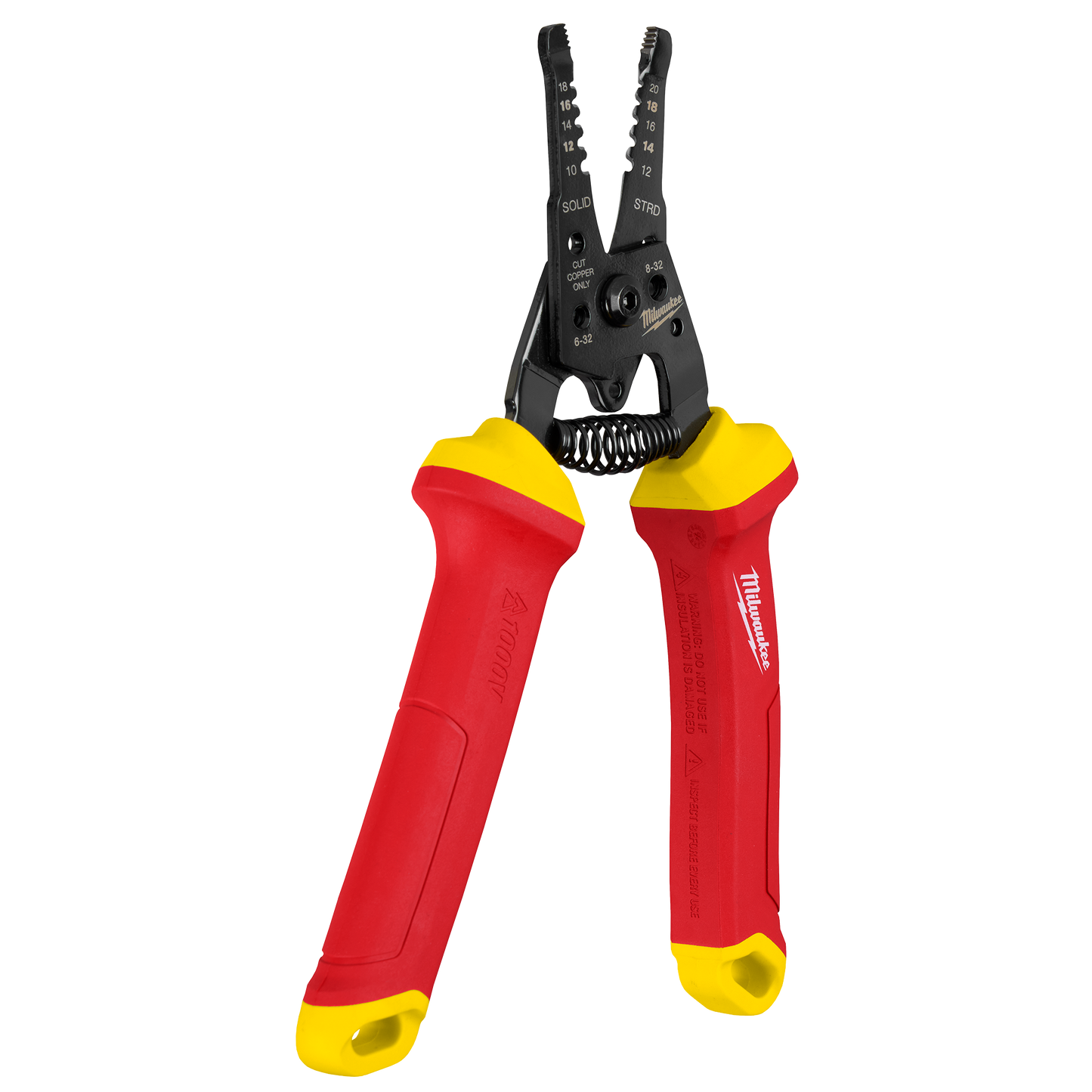 Milwaukee 1000V Insulated 10-20 AWG Wire Stripper & Cutter