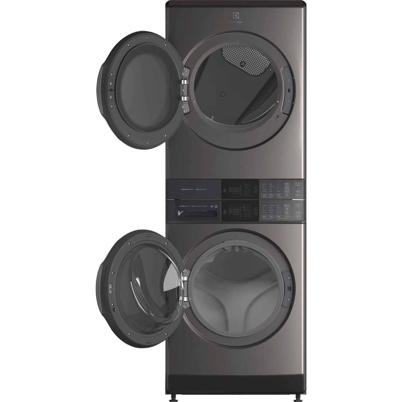 Laundry Tower Single Unit Front Load 4.5 Cu. Ft. Washer & 8 Cu. Ft. Electric Dryer