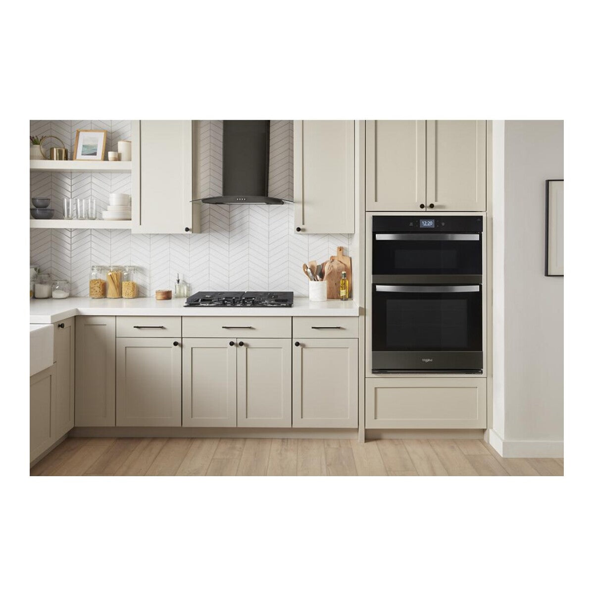 6.4 Cu. Ft. Wall Oven Microwave Combo with Air Fry