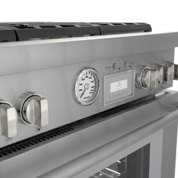 Gas Professional Range, 36'' Pro Grand® Commercial Depth, Stainless Steel
